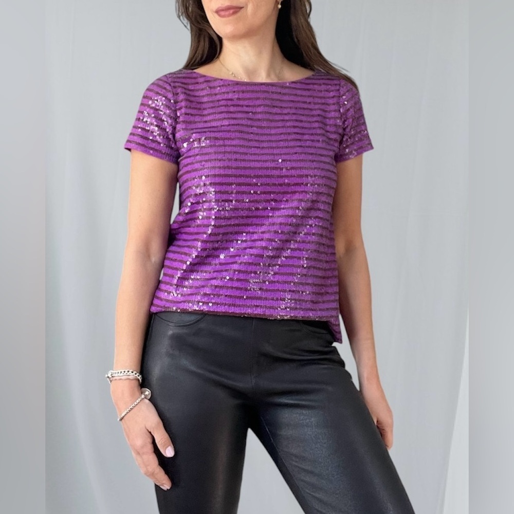 J. Crew Sequin Tee